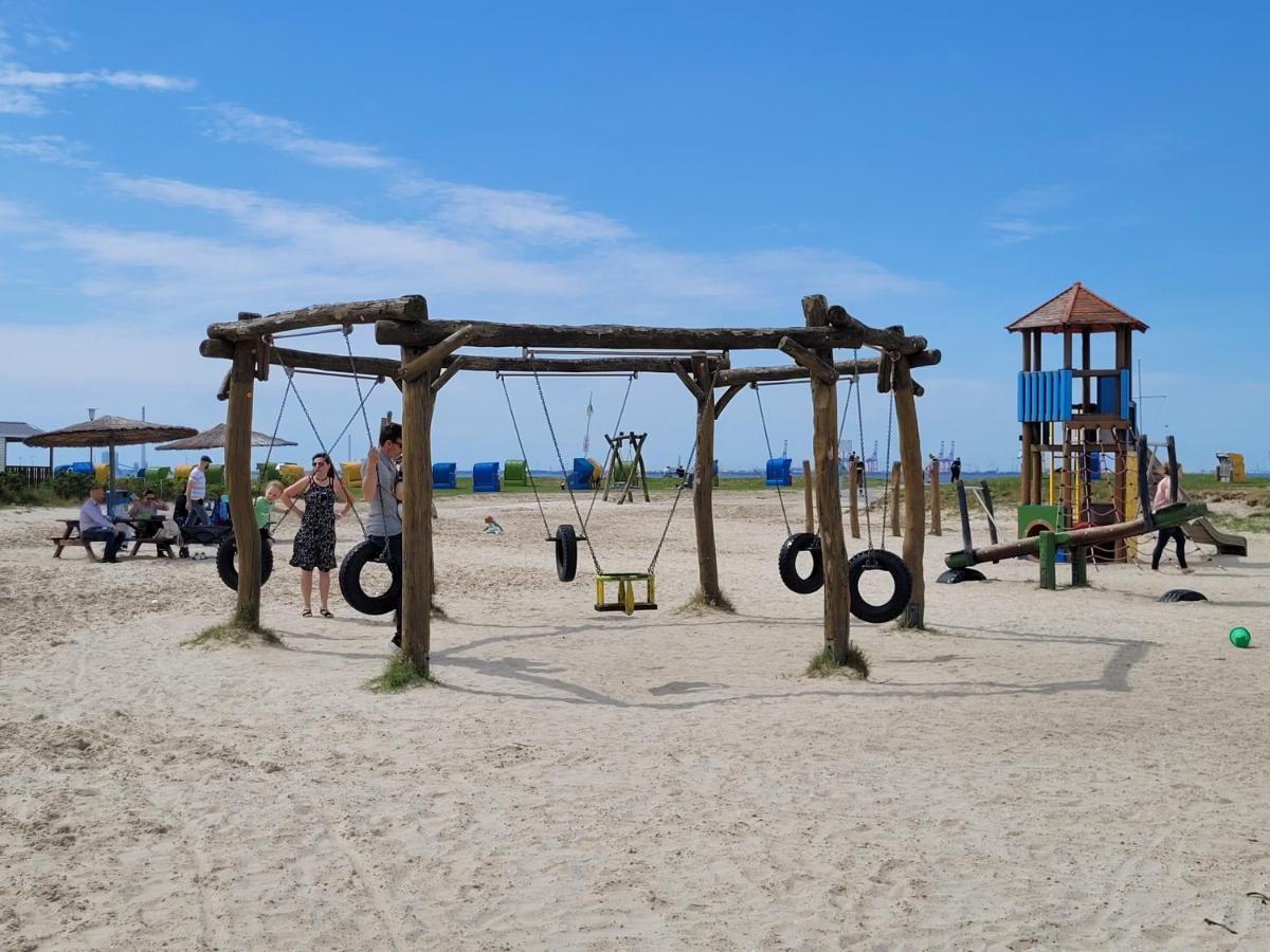 Ferienhaus Moewennest 18, Butjadingen, Tossens, Sauna, Strandkorb, Nordsee, 97Qm, 3 Schlafzimmer 외부 사진