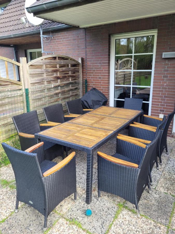 Ferienhaus Moewennest 18, Butjadingen, Tossens, Sauna, Strandkorb, Nordsee, 97Qm, 3 Schlafzimmer 외부 사진