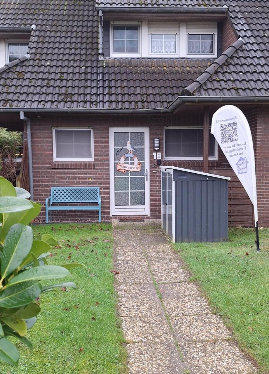 Ferienhaus Moewennest 18, Butjadingen, Tossens, Sauna, Strandkorb, Nordsee, 97Qm, 3 Schlafzimmer 외부 사진